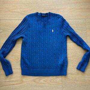 Polo Ralph Lauren 100% Cotton Cable Knit Sweater Womens Size L